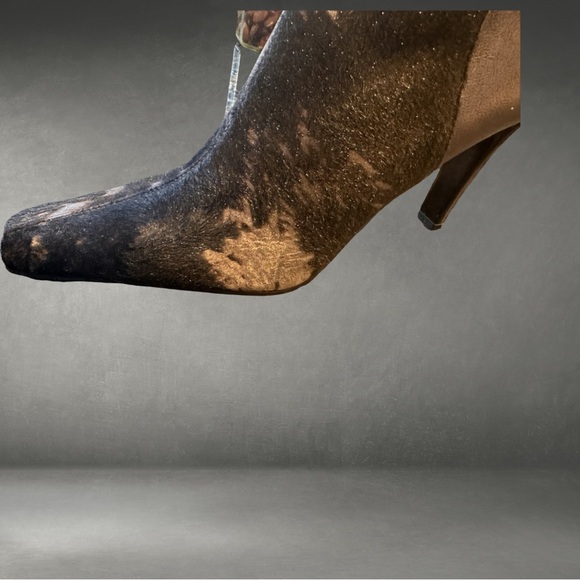 Donald Pliner Lenza Bronze Leather Ankle Boots NWT. 8 - Picture 3 of 7